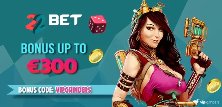 22bet promo code bonus