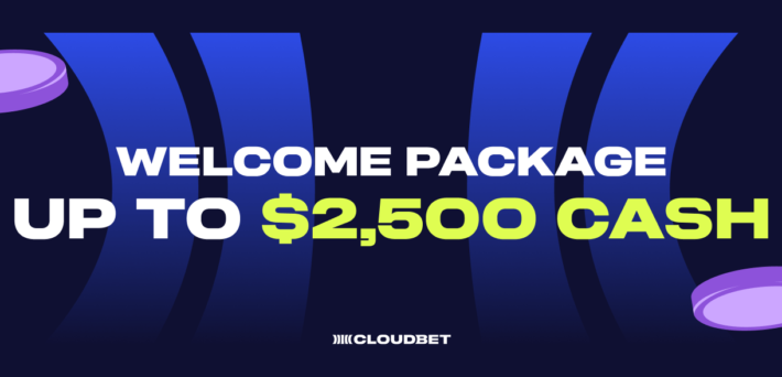 Cloudbet bonus welcome package