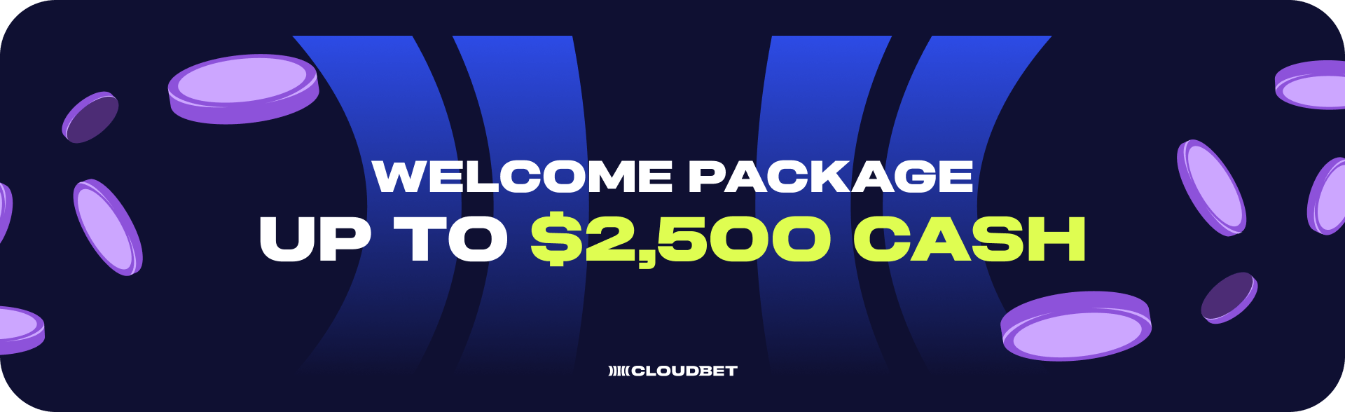 Cloudbet bonus welcome package