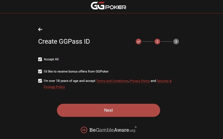 GGPoker download step 2