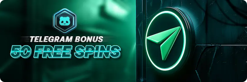 betpanda casino telegram bonus 50 free spins no deposit