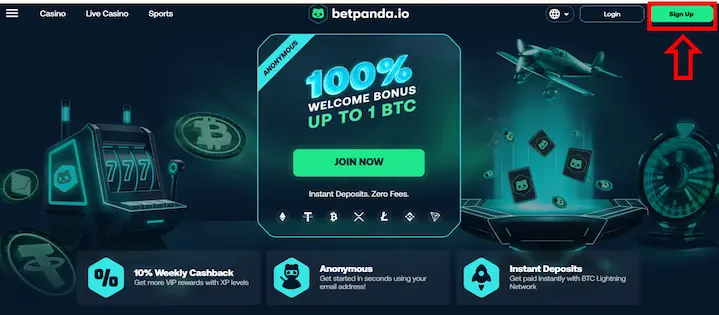 betpanda sign up