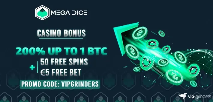 mega dice promo code bonus