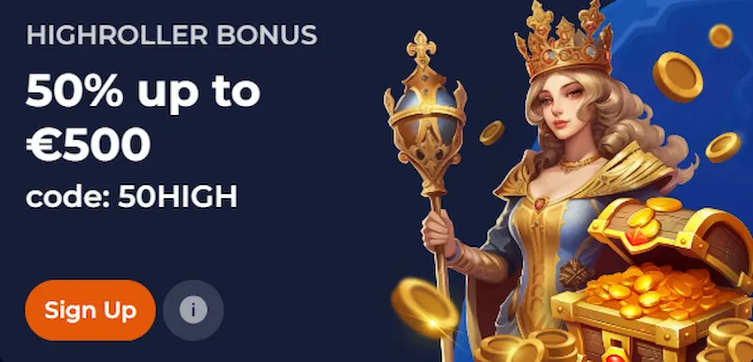 nine casino highroller bonus