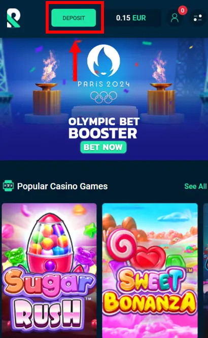 rolletto casino deposit