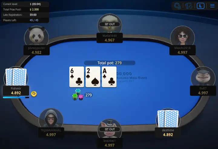 888poker brasil mesa