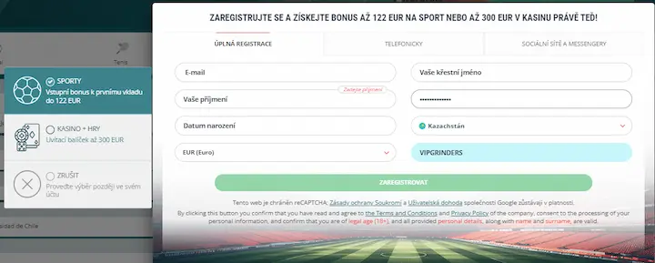 22bet promo kód