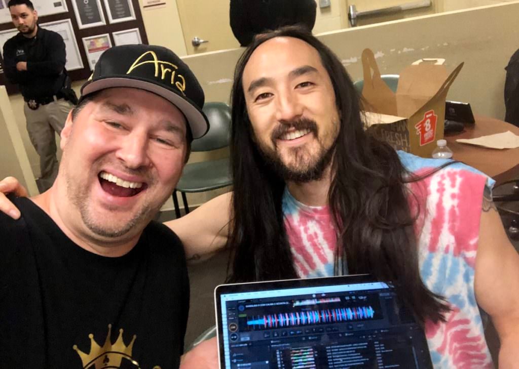 Phil Hellmuth & Steve Aoki