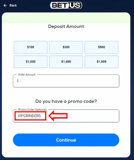 betus promo code bonus