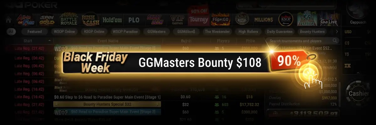 GGPoker Black Friday Promo