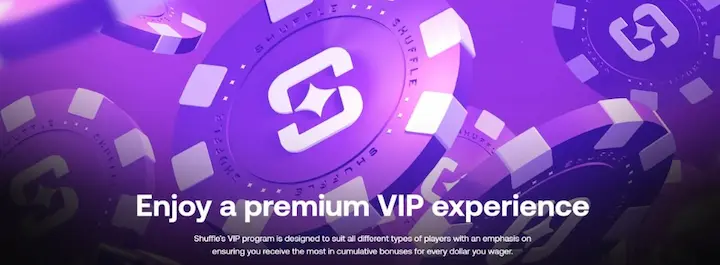 shuffle casino VIP program