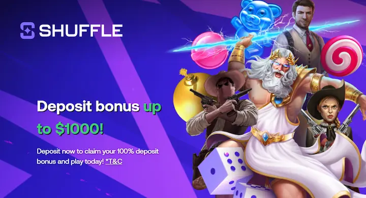 shuffle casino bonus new players