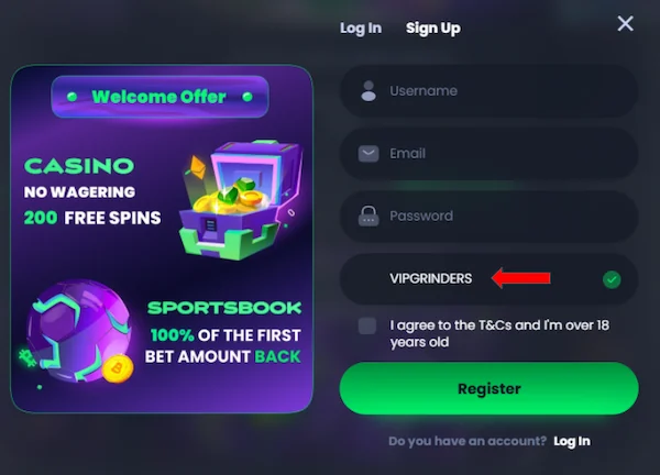 jackbit promo code free spins