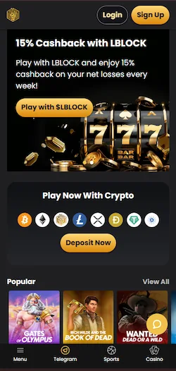 lucky block casino mobile app