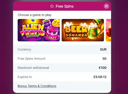 bitstarz 50 free spins no deposit