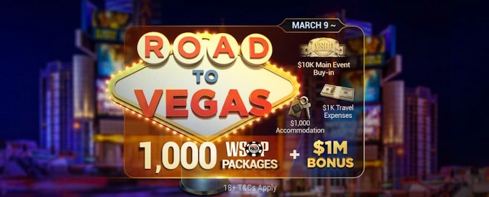 Road to Vegas on GGPoker