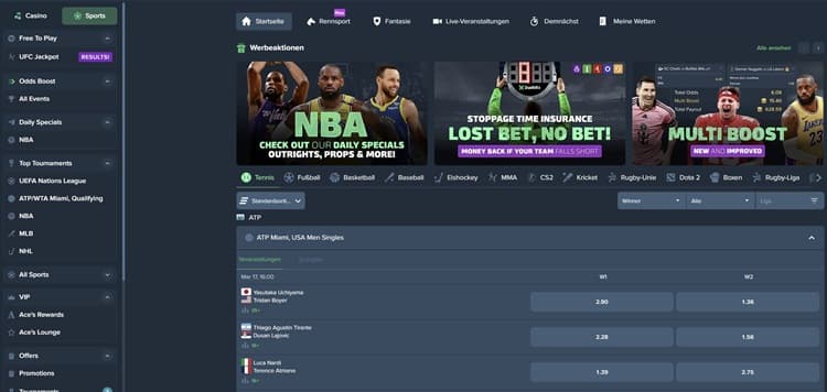 duelbits sports betting overview