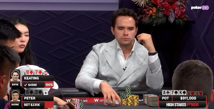 Alan Keating Pulls Off Stunning Hero Call on High Stakes Poker