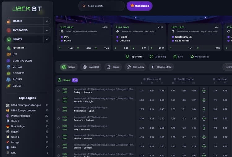 jackbit crypto sports betting