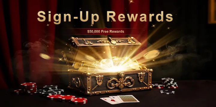 vangpoker sign-up rewards